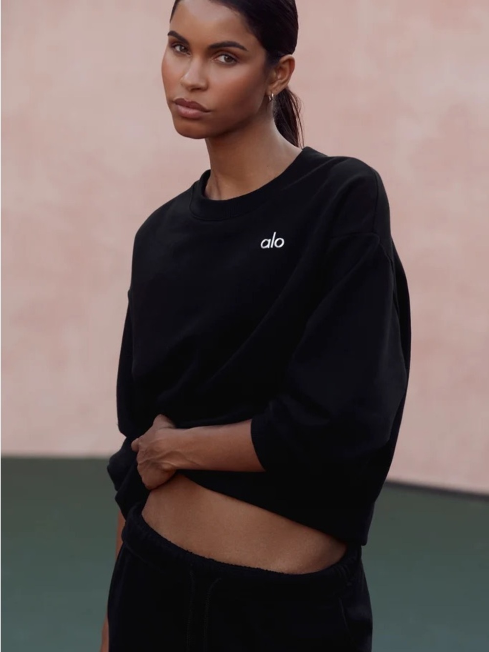 ALO Accolade Crew Neck Pullover (M)